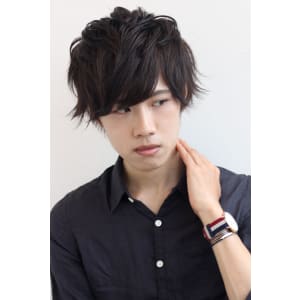 外ハネアンニュイショート :o63