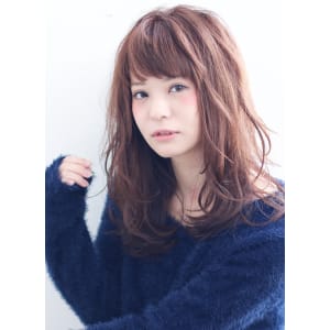 透明感モーブのラフセミディ :o66