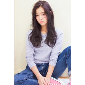 リラクシーな抜け感あるロング Tー229