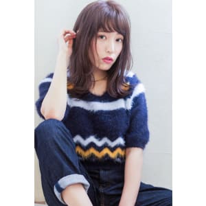 外ハネが可愛いロブ?Tー231