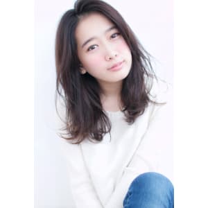 大人カジュアルなデジタルパーマセミディ【H-320】