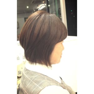 縮毛矯正ストレートスタイル