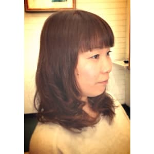 柔らかふんわりパーマ