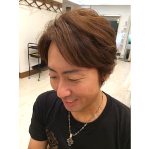 ４０代男性の爽やかカラーカット - Hair Renovation FRONTIER【ヘアリノベーションフロンティア】掲載中