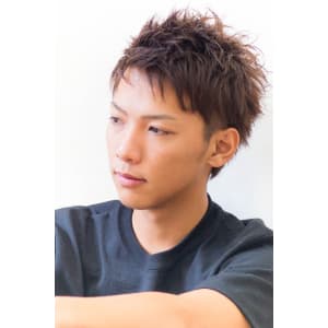 ★無造作ツーブロックショート　ｖｓ