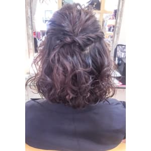 hair coucouお客様アレンジ21