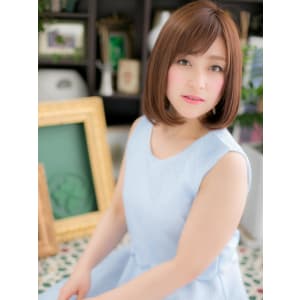 ツヤ髪キープのストレート