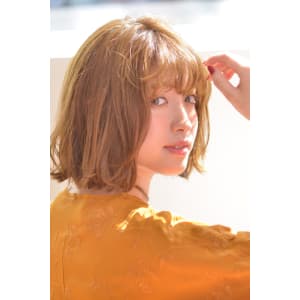 外国人風アンニュイボブ