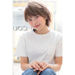 【hair coucou】アッシュ×ショート