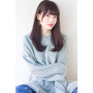 ナチュラルワンカール小顔ロング　Tー２４７