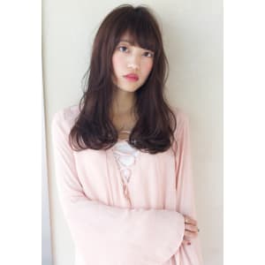 フェミニンな脱力ウェーブロング　Tー250