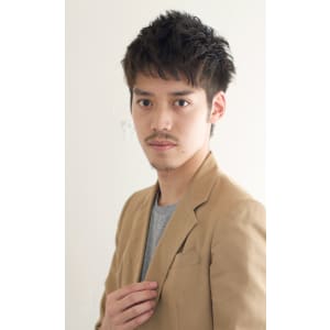 刈り上げエッジショート :o73