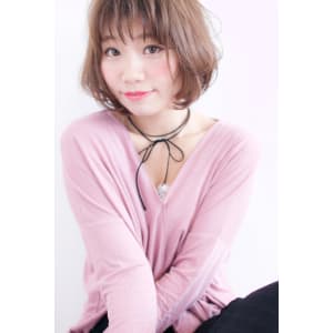 ワンカールの小顔エアリーボブ【H-339】