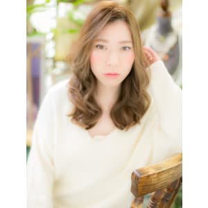 外国人風☆かき上げスタイル