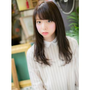 清楚な小悪魔ロング