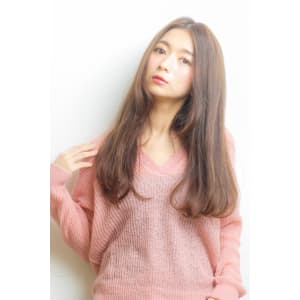 毛先ワンカールの愛されロング