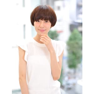ナチュラルマッシュショート