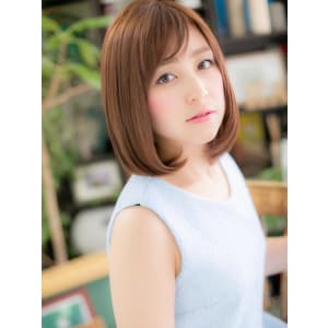 ツヤ髪キープのストレート