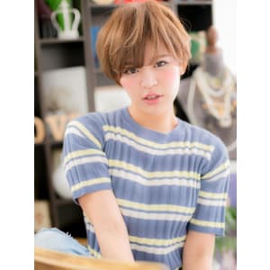 ルーズなハンサムショート