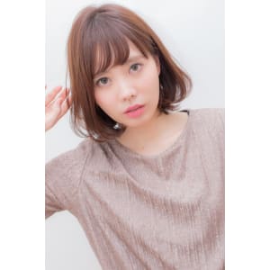 カジュアル耳掛けボブ K-134