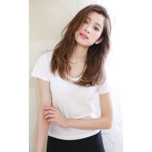 中村アンさん風ナチュラル外国人風ウェーブ T-259
