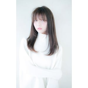 シースルーバングラベンダーアッシュ【N-516】