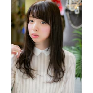 清楚な小悪魔ロング