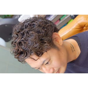 ツーブロック＆ワイルドパーマ - hair atelier ANELLO【ヘアアトリエアネロ】掲載中