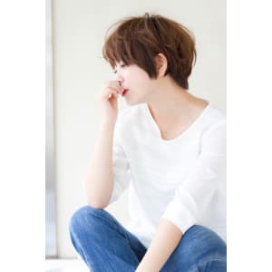 エアリーマッシュな大人ショート