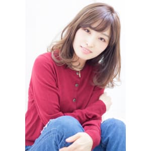 ナチュラルフェミニンミックスカールスタイル　AKI-33