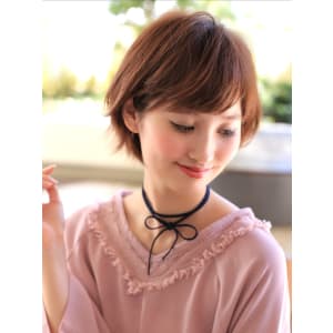 大人かわいいショートボブ