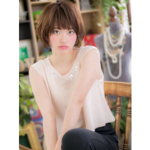 くせ毛風☆フェミニンボブ
