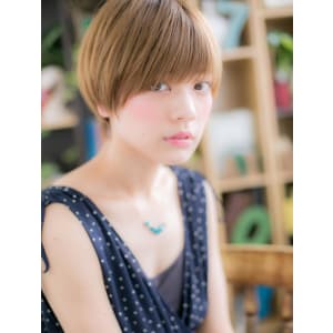ハイトーンの★目力UP！ショート