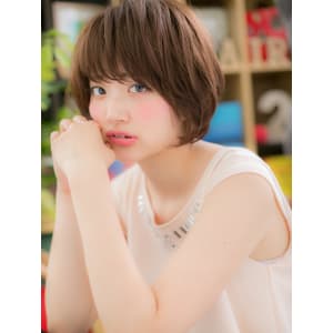 くせ毛風☆フェミニンボブ