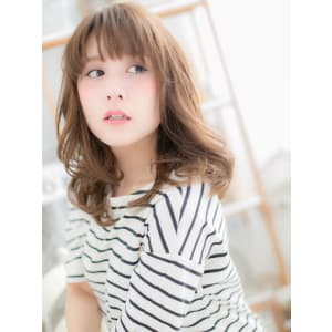フェミニン＆ガーリー♪リッチカールミディ