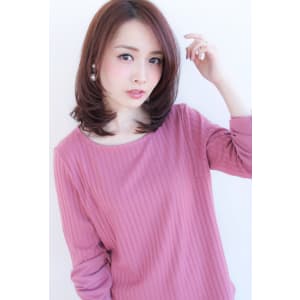 大人フェミニンワンカールミディ【H-359】