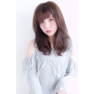 デジタルパーマのゆるふわセミディ【H-360】