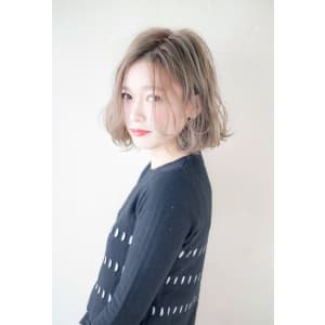 大人可愛いカジュアルボブ【N-525】