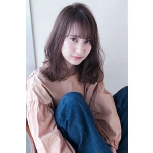 ニュアンスウェーブ 大人可愛い こなれミディ【y－１００】