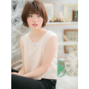 くせ毛風☆フェミニンボブ