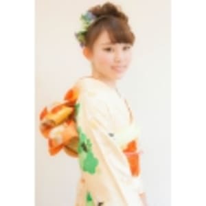成人式　振袖着付け＋ヘアセット