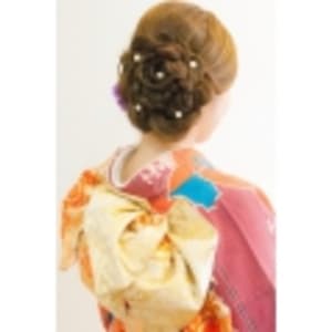 成人式　振袖着付け＋ヘアセット