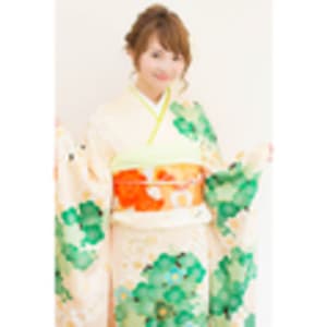 成人式　振袖着付け＋ヘアセット