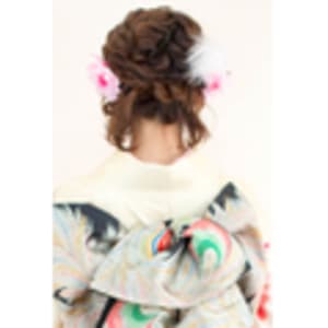 成人式　振袖着付け＋ヘアセット