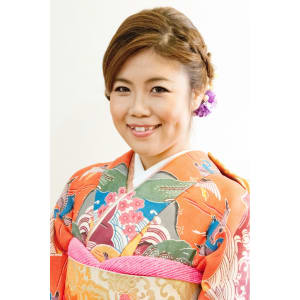 成人式　振袖着付け＋ヘアセット