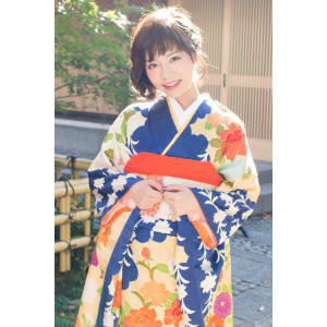 成人式　振袖着付け＋ヘアセット