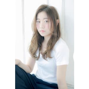 大人可愛いリップバングセミディ【N-535】
