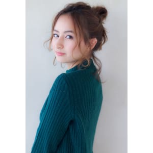 おしゃれなメッシーバンお団子　T－１８５