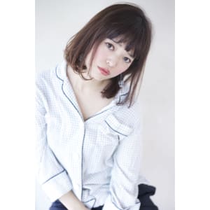 大人のゆるふわ 無造作ニュアンスボブ【Y－１１２】