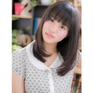 黒髪の☆清純派ストレート